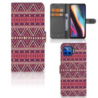 Motorola Moto G 5G Plus | Telefoon Hoesje | Aztec Paars