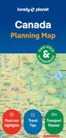Wegenkaart - landkaart Planning Map Canada | Lonely Planet - thumbnail
