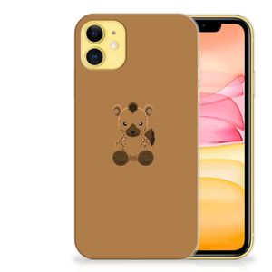 Apple iPhone 11 Telefoonhoesje met Naam Baby Hyena