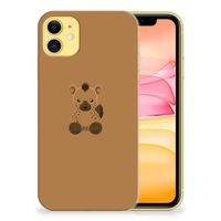 Apple iPhone 11 Telefoonhoesje met Naam Baby Hyena - thumbnail