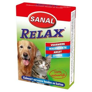 Sanal Dog / cat relax kalmeringstablet