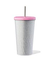 HEMA Drinkbeker Met Rietje 500ml Disco