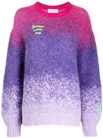 Mira Mikati pull brodé à manches longues - Violet