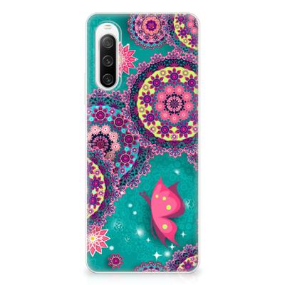 Sony Xperia 10 IV | Hoesje maken | Cirkels en Vlinders