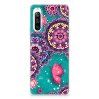 Sony Xperia 10 IV | Hoesje maken | Cirkels en Vlinders