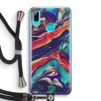 Chameleon Sun: Huawei P Smart (2019) Transparant Hoesje met koord