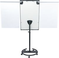 Legamaster magnetische flipchart Universal met ronde voet, ft 105 x 68 cm, gelakt staal - thumbnail