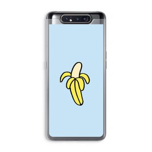 Banana: Samsung Galaxy A80 Transparant Hoesje