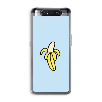 Banana: Samsung Galaxy A80 Transparant Hoesje