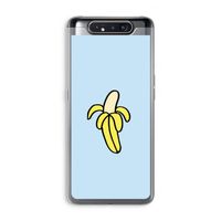 Banana: Samsung Galaxy A80 Transparant Hoesje