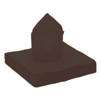 Feestservetten - 20 stuks - zwart - 40 x 40 cm - papier