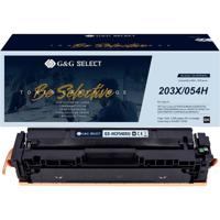 G&G Toner vervangt HP 203X Compatibel Zwart CF540X/Cartridge 054H Black GS-HCF540X(U)