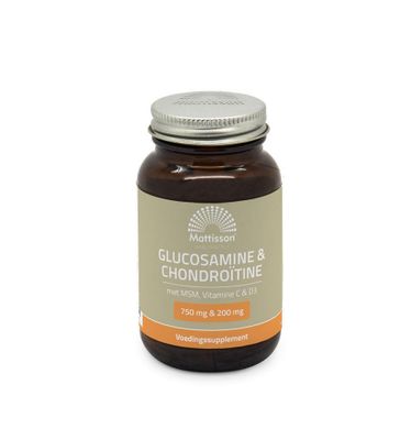Glucosamine chondroitine met MSM, vitamine C & D3 Glucosamine chondroitine met MSM, vitamine C & D3