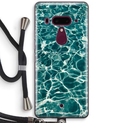 Weerkaatsing water: HTC U12+ Transparant Hoesje met koord