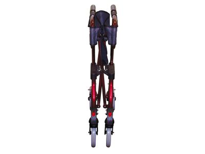 Drive Medical Rollator Diamond Deluxe Rood, Zwart 45,7 cm (18") 10,3 kg