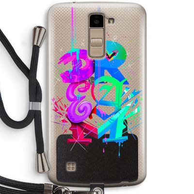Dream: LG K10 (2016) Transparant Hoesje met koord