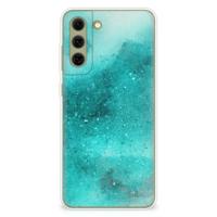 Smartphone hoesje Samsung Galaxy S21FE Painting Blue