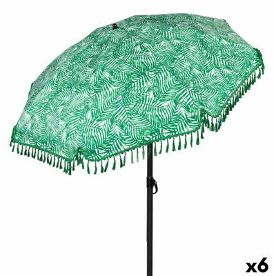Strandparasol Aktive Ø 180 cm 180 x 180 x 180 cm (6 Stuks)