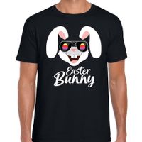 Easter bunny / Paashaas t-shirt zwart voor heren - Foute kleding / outfit Pasen