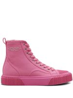 Marc Jacobs baskets montantes en toile - Rose