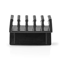 Nedis Kabelmanagement | Click & Go | 2 Stuks | 5 Sleuven | 7.1 mm | 1 stuks - CMGC21052BK CMGC21052BK