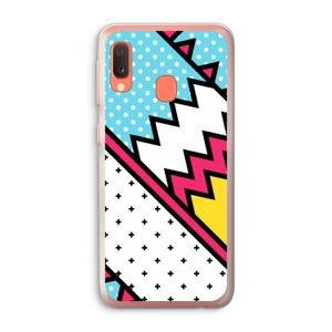 Pop Art #2: Samsung Galaxy A20e Transparant Hoesje