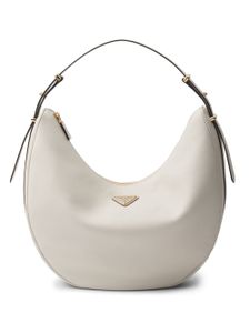 Prada grand sac porté épaule en cuir - Blanc