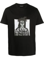 Neil Barrett t-shirt New Noise imprimé - Noir