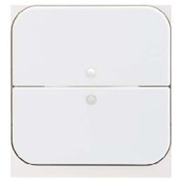 203354  - Cover plate for switch/push button white 203354 - thumbnail