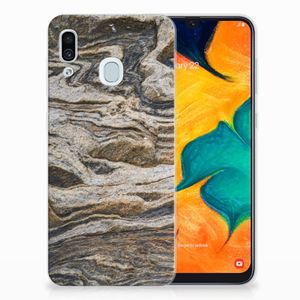 Samsung Galaxy A30 TPU Siliconen Hoesje Steen