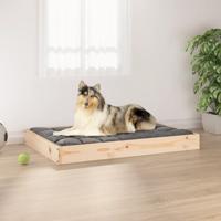 Hondenmand 91,5x64x9 cm massief grenenhout