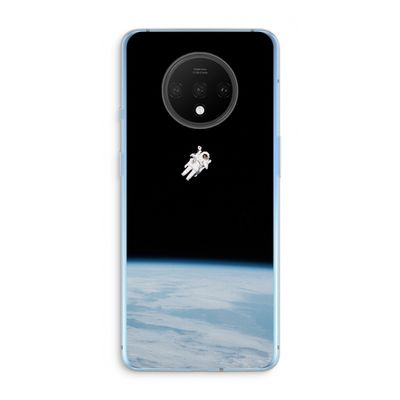 Alone in Space: OnePlus 7T Transparant Hoesje