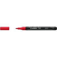 Acrylmarker stabilo free acrylic t100 karmijnrood | 5 stuks