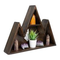 Houten Altaar Edelsteenkast - Nieuw binnen - Spiritueelboek.nl