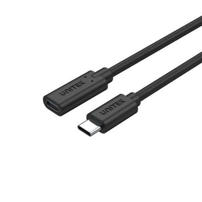 UNITEK C14086BK-1.5M USB-kabel USB 3.2 Gen 2 (3.1 Gen 2) USB C Zwart