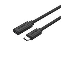 UNITEK C14086BK-1.5M USB-kabel USB 3.2 Gen 2 (3.1 Gen 2) USB C Zwart
