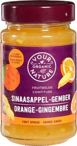 Your Organic Nature Fruitbeleg Sinaasappel-Gember