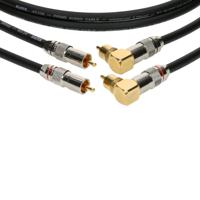 Klotz ALPA006 RCA recht 2p - RCA haaks 2p kabel 60cm (set van 2) - thumbnail