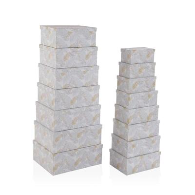 Set decoratieve dozen Versa Karton Veren (15 Onderdelen)