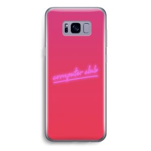 Vice Glow: Samsung Galaxy S8 Transparant Hoesje