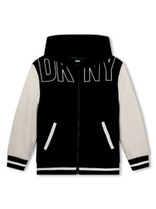 Dkny Kids veste bomber à logo brodé - Noir