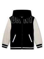 Dkny Kids veste bomber à logo brodé - Noir