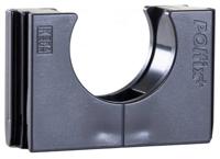 PIPELIFE Klembeugel PVC 3/4 (19mm) koppelbaar zwart per stuk - 4113301