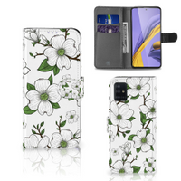 Samsung Galaxy A51 Hoesje Dogwood Flowers - thumbnail