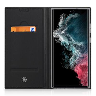 Samsung Galaxy S23 Ultra | Hoesje met Magneet | Army Dark
