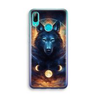 Wolf Dreamcatcher: Huawei P Smart (2019) Transparant Hoesje