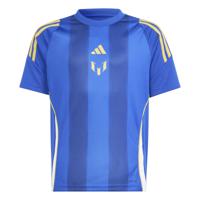 adidas Messi Trainingsshirt Kids Blauw Wit Goud - thumbnail