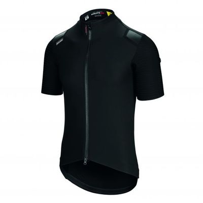 Assos Equipe RS lente herfst targa fietsshirt korte mouw zwart heren XL