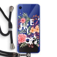 Hello in flowers: Honor Play 8A Transparant Hoesje met koord