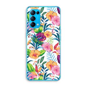 Tropisch 2: Oppo Find X3 Lite Transparant Hoesje